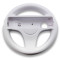 Wii Controller Racing Steering Wheel (White)