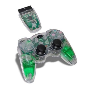 PS2 2.4G Wireless Controller With Light
