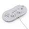 Wii Controller Wired Gamepad Classic Style (White)
