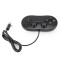 Wii Controller Wired Gamepad Classic Style (Black)