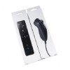 Wii Remote and Nunchuck Controller With Neutral Packaging (Black)