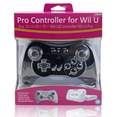 Wii U Pro Controller Black Colour