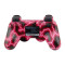 PS3 Bluetooth Controller Red Lightning New Design