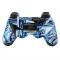 PS3 Bluetooth  Controller(Blue+White Graffiti)without Packing