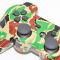 PS3 Bluetooth Camouflage Joypad Dark Green+Brown