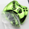 Xbox 360 Fat Wireless Controller Protective Shell Case with Buttons (Chrome Green)