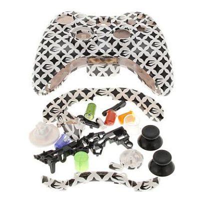 Xbox 360 Fat Wireless Controller Full Shell Cover Case
