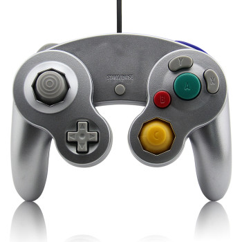 Wired Game Controller for NGC (Silver)