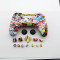 PS4 Wireless Controller Hydro Dipped Shell Mod Kit (Sticker Bomb)