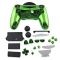 PS4 Controller Electroplate Housing Full Shell Case (Green)