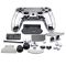 PS4 Controller Electroplate Housing Full Shell Case (Silver)