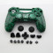 PS4 Wireless Controller Hydro Dipped Housing Shell Case (Green Circuit)