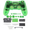 PS4 Wireless Controller Tansparent Housing Shell Mod Kit (Green)