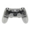 PS4 Wireless Controller Tansparent Housing Shell Mod Kit (White)