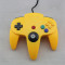 N64 Controller Joystick Gamepad (Yellow)