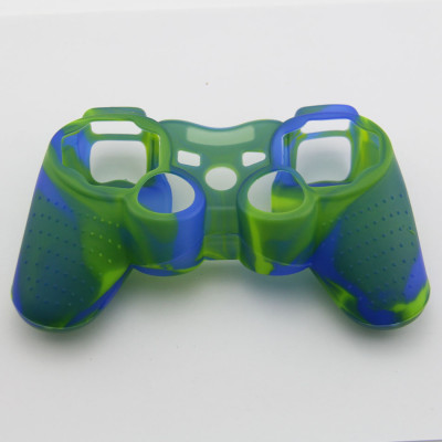PS3 Controller Silicone Case Blue+Green
