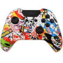 Xbox One Controller Hydro Dipped Housing Shell (Sticker Bomb)