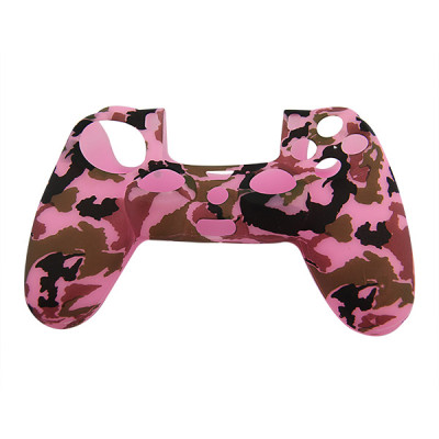 PS4 Controller Silicone Skin Case Pink