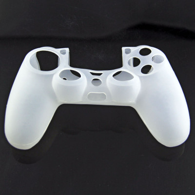 PS4 Controller Silicone Skin Case White
