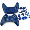 Xbox One Controller Hydro Dipped Housing Shell (Blue Tiger Stripe)