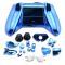 Xbox One Controller Electroplate Housing Full Shell Case (Blue)