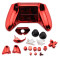 Xbox One Controller Electroplate Housing Full Shell Case (Red)