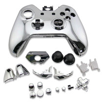 Xbox One Controller Electroplate Housing Full Shell Case (Silver)