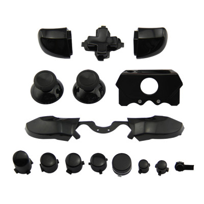 Xbox One Controller Replacement Full Buttons Set Kits (Black)