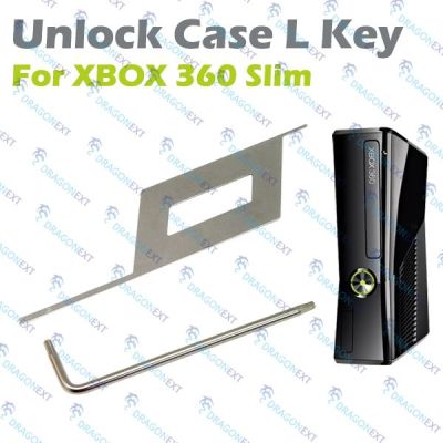 Xbox 360 S Slim Unlock Case L Key Opening Repair Tool Kit Set