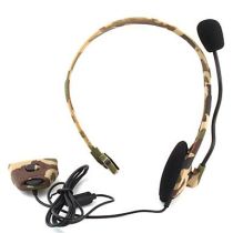 Xbox 360 Fat Wireless Live Camouflage Headphone Microphone Headset