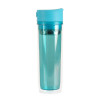 Everich Double Wall AS Tumbler with Button Lid and Tea Fliter 350ml