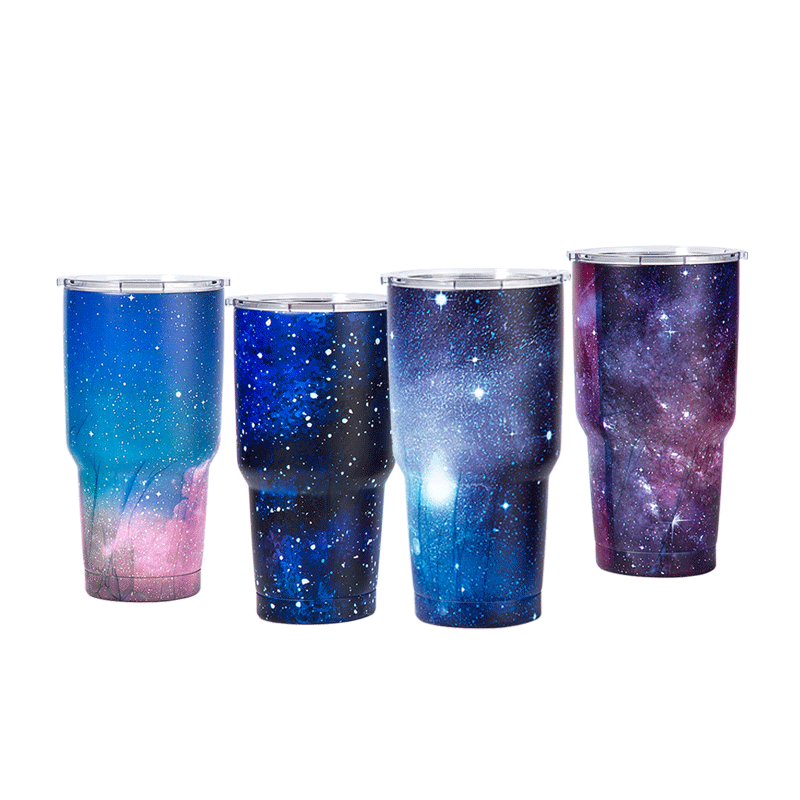 EVERICH 2536A-1 D/W Stainless Steel Vacuum Insulated Tumbler with Starry Night