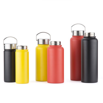 EVERICH 25205 Double Wall Stainless Steel Vacuum Insulated Water Bottle Thermos Cup550&950&1200ml
