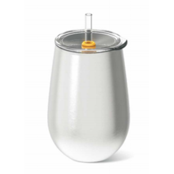 Everich 02548C Double Wall Stainless Steel Vacuum Insulated Wine Cup 8/12oz