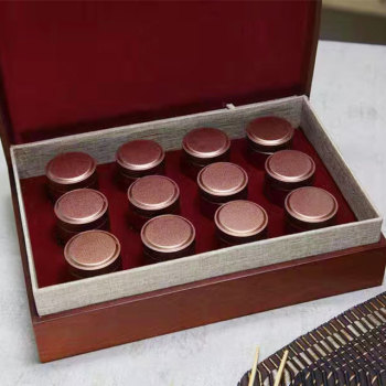 Decent Quality Empty Luxury MDF Wood Perfume Packaging Box