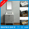 homedee waterproof modern solid wood bathroom cabinet