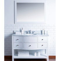 Homedee modern style with solid wood bathroom vanity