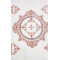 KOSMOS 100% cotton mandala embroidery duvet cover set