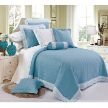 Home Bedding 100% Polyester King Size Patchwork Bedspread
