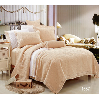 KOSMOS hot selling 100% cotton embroidery bedspread