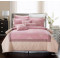 KOSMOS luxury Jacquard light pink duvet cover set