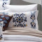 2017 new luxury embossed towel embroidery Mediterranean style duvet cover set