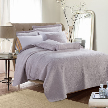 KOSMOS 2017 new vintage pattern embossed oversize bedspread coverlet bedcover