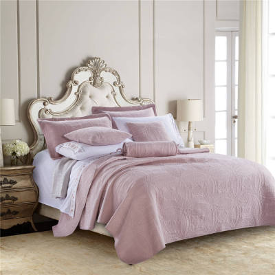 KOSMOS  Luxury 3-Pieces 100% polyester Thick Quilted Bedspread Set