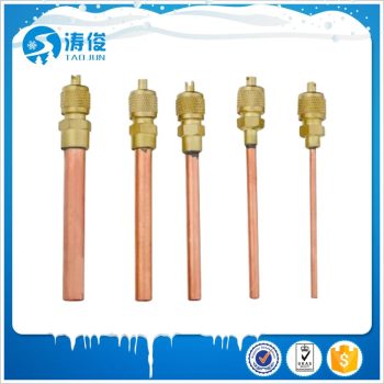 1/4 copper access valve for refrigeration parts