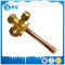 copper access valve for refrigeration parts