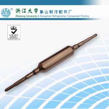 refrigeration copper filter drier  with tube