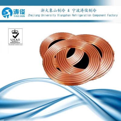 pancake coils copper tube copper capillary tube
