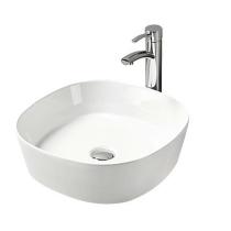 CS-5015  Art Basin Ceramic Desk Mounted Bathroom Sink
