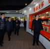 O Sr. Chen Gang, chefe do Departamento de Esportes de Jiangsu, visitou Junxia com sua deligação